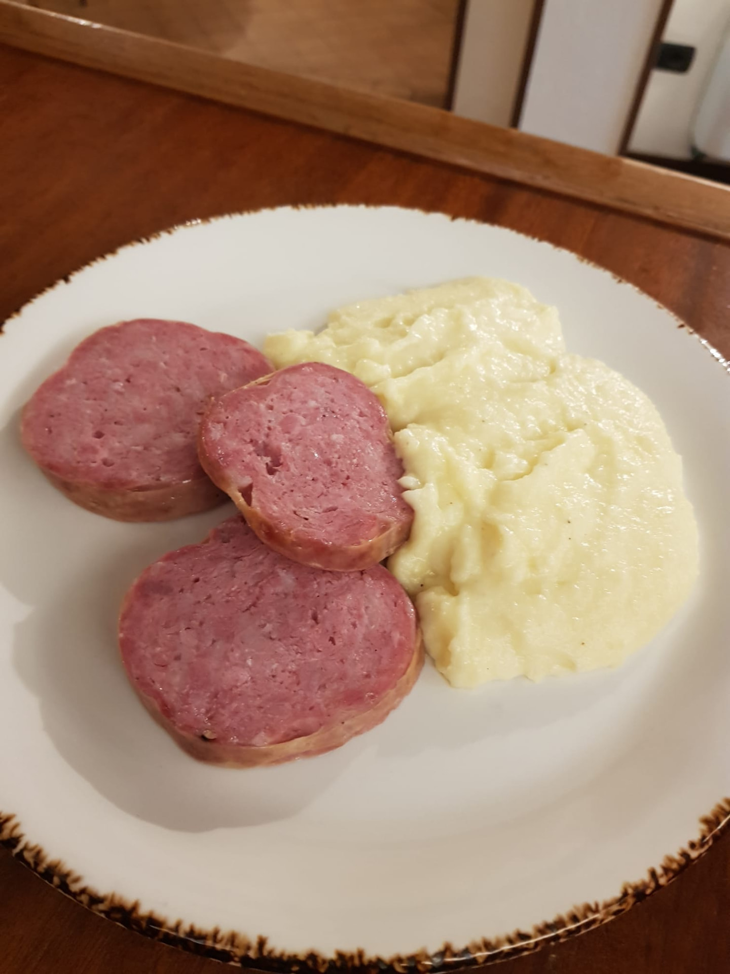 Salame da pentola con purè
