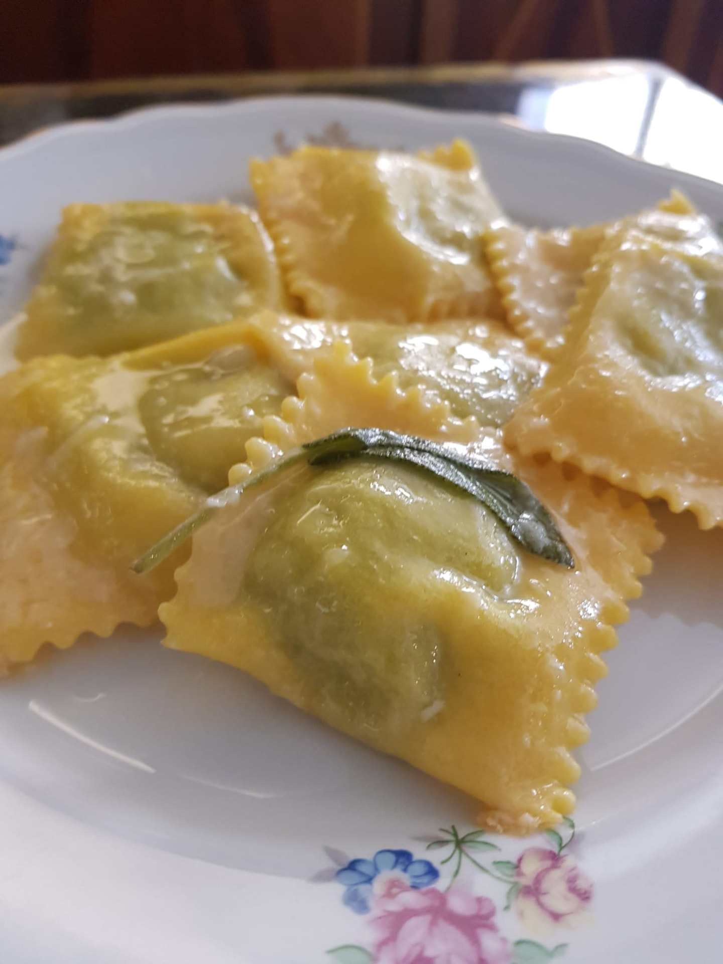 Tortelli di erbetta burro e salvia